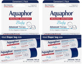 Aquaphor Baby Healing Ointment, To-Go Pack | Advanced Therapy | For Chapped Cheeks | For Diaper Rash | 2 Count Pack