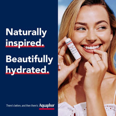 Aquaphor Naturally Inspired Lip Repair Stick with Coconut Oil and Natural Shea Butter, Hydrating Lip Balm Immediately Relieves Dryness and Soothes Chapped Lips, 0.17 Oz Stick, (Pack of 6)