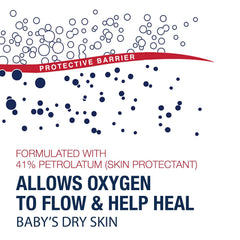 Aquaphor Baby Healing Ointment (14 Oz) + 3-in-1 Diaper Rash Cream (3.5 Oz), Hypoallergenic and Fragrance Free Skin Care Set for Babies